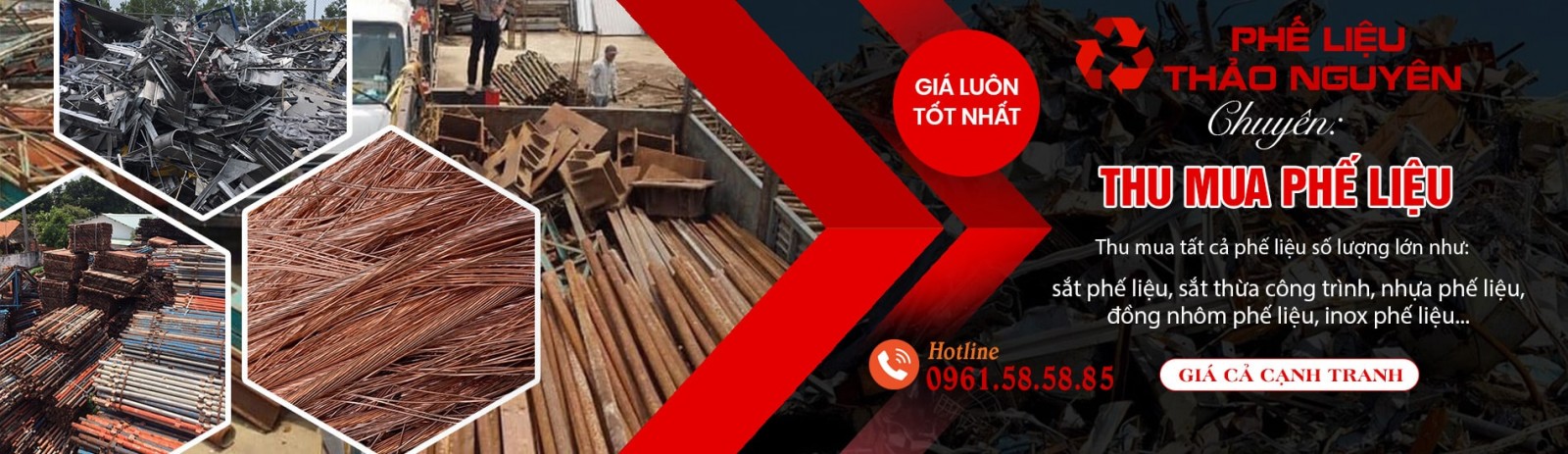 Phế liệu Thảo Nguyên, công ty thu mua phế liệu đa dạng trên toàn quốc
