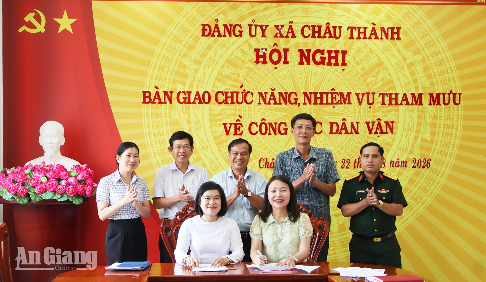 Châu Thành chuyển tham mưu công tác dân vận sang Mặt trận