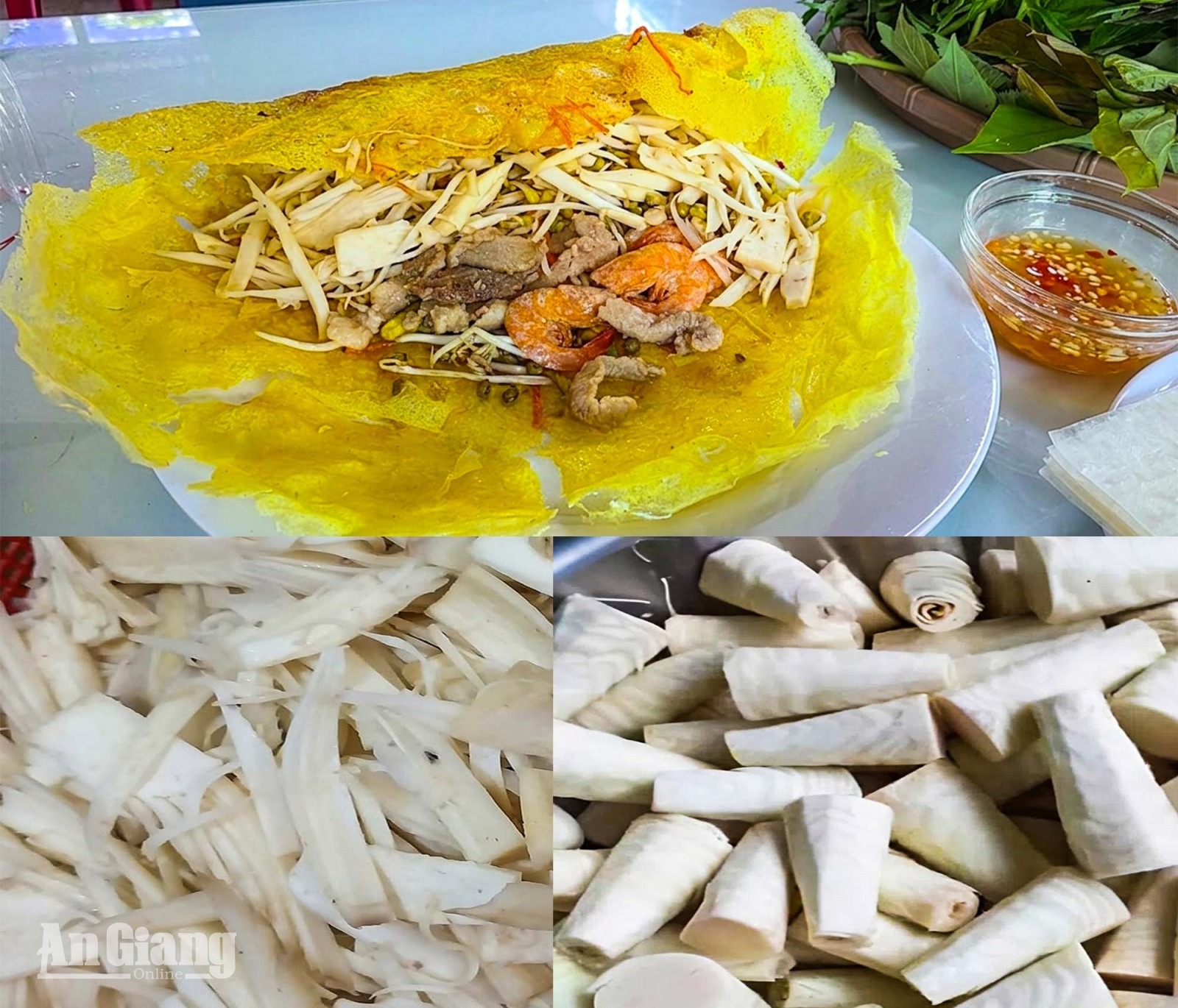 Khóm vào bếp quê