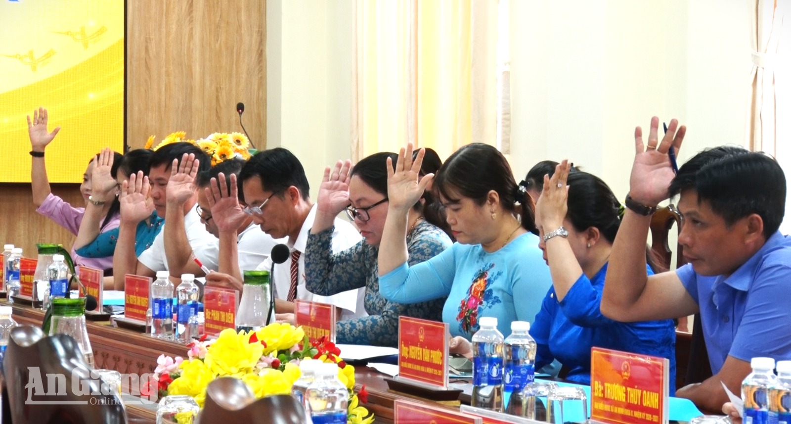 Thống nhất chủ trương thành lập phường An Minh