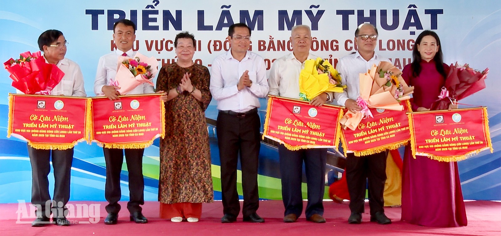 An Giang có 3 tác giả đoạt giải mỹ thuật khu vực đồng bằng sông Cửu Long