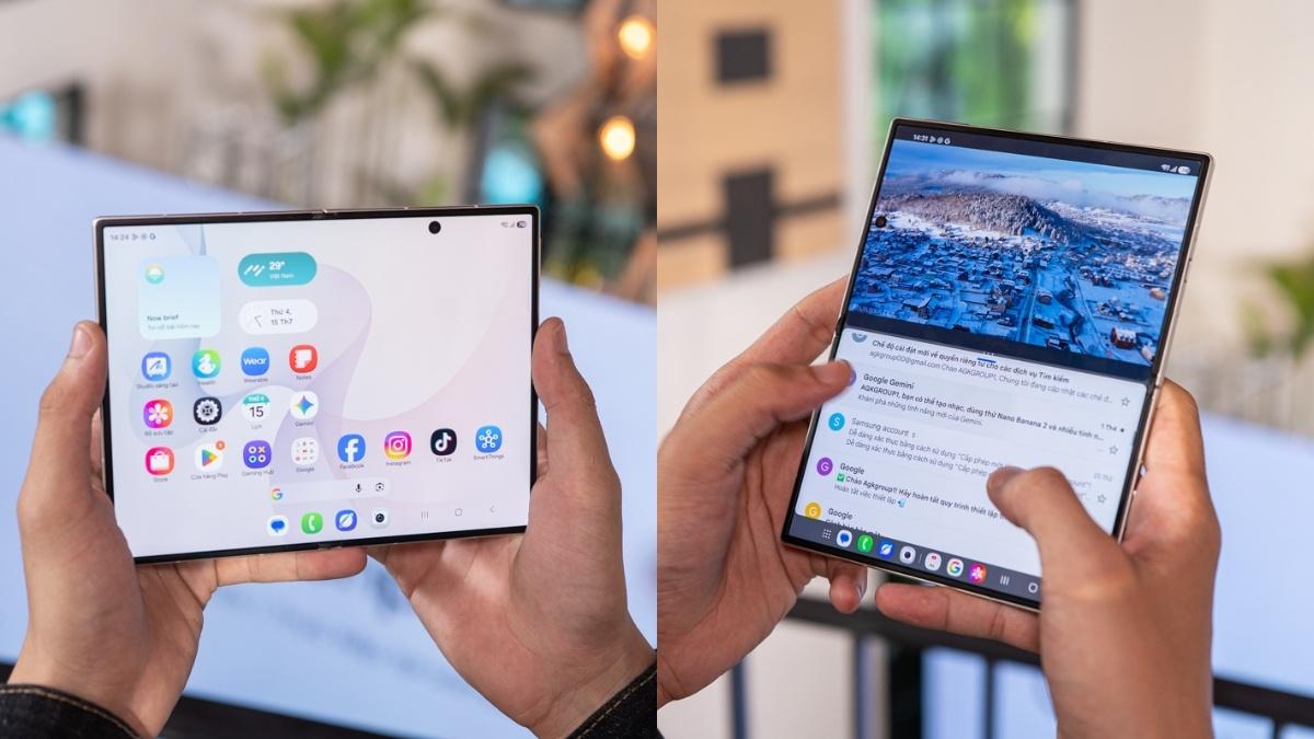 Samsung Galaxy Z Fold8 dùng màn hình 3:4 hay 4:3: Giải mã cách gọi gây nhầm lẫn