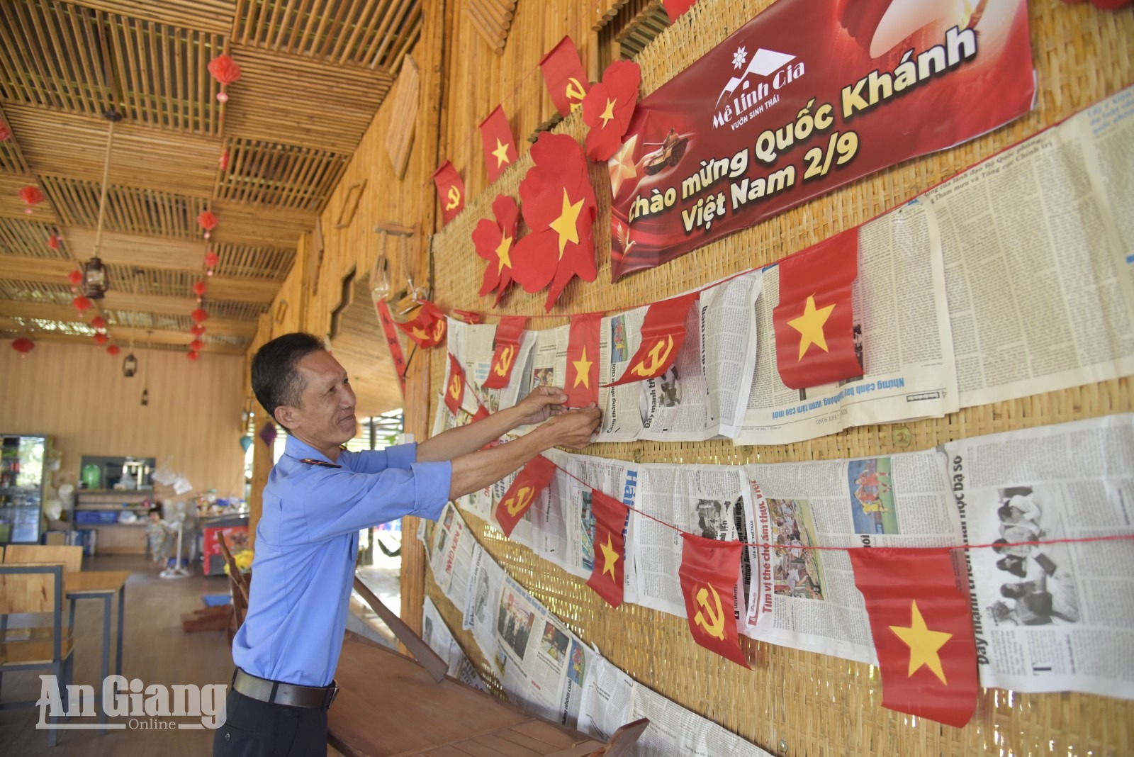 Người trẻ An Giang đón Quốc khánh theo cách riêng
