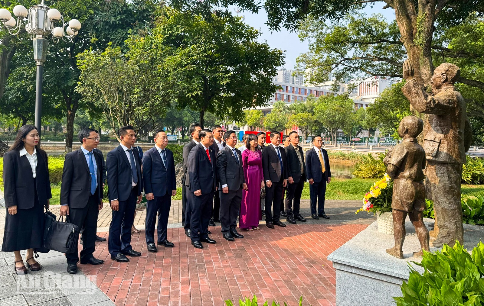 An Giang thúc đẩy hợp tác đào tạo với Trường Dục Tài Nam Ninh