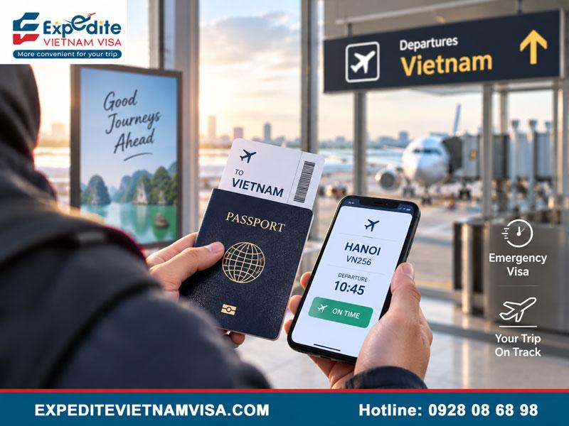 Expedite Vietnam Visa: Hỗ trợ E-Visa Việt Nam nhanh cho hành trình sát ngày