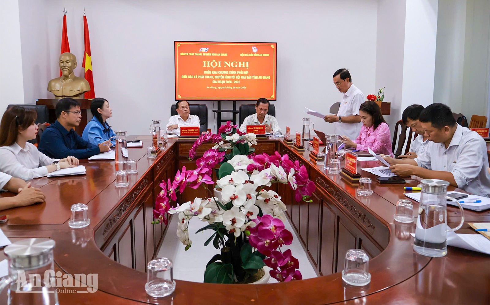 An Giang phối hợp đào tạo báo chí số, ứng dụng AI