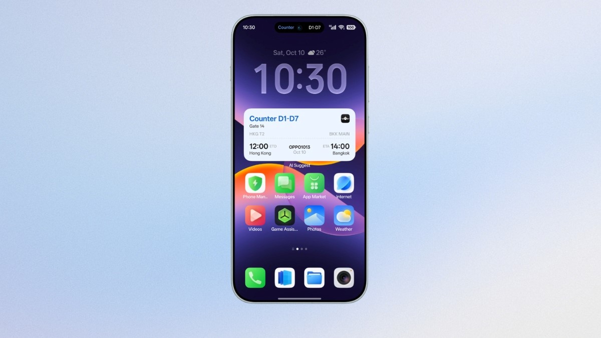 Description: ColorOS 17 trên OPPO Find X10 gây ấn tượng với giao diện hiện đại mới lạ 
