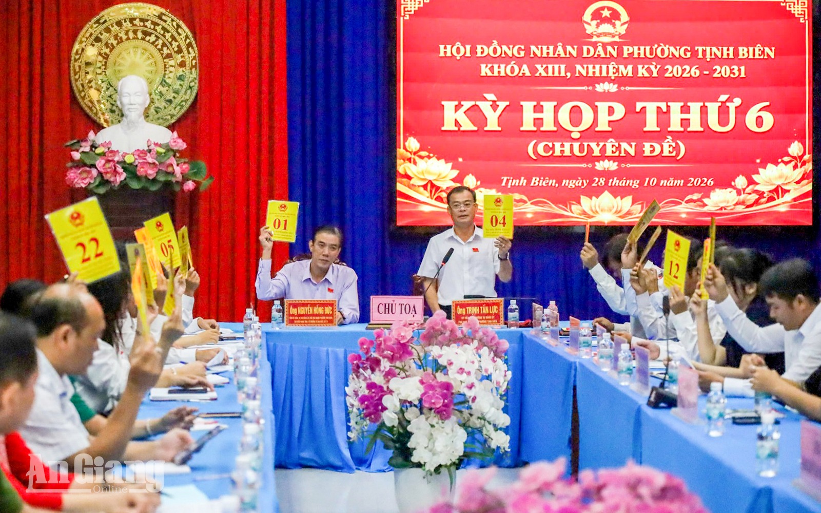 Tịnh Biên điều chỉnh vốn đầu tư công năm 2026 tăng thêm 8 tỉ đồng