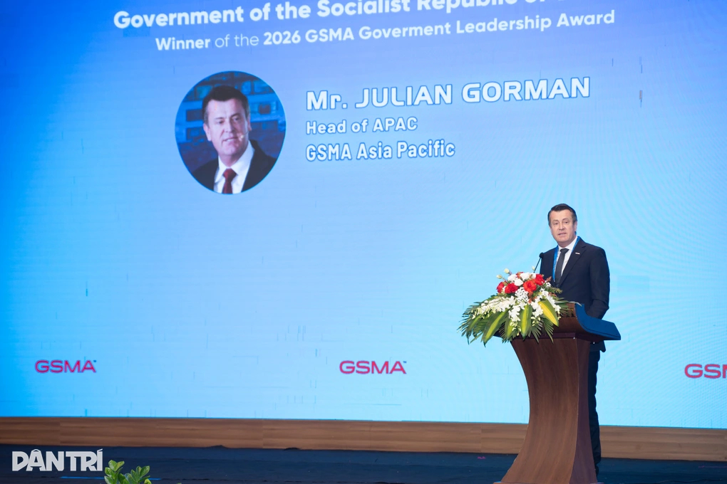 Việt Nam nhận Giải thưởng Lãnh đạo Chính phủ của GSMA