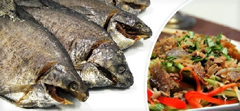 Đặc sản cá sặc rằn ở U Minh Thượng