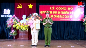 Đại tá Đinh Văn Nơi giữ chức vụ Giám đốc Công an tỉnh An Giang