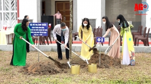 Phó Chủ tịch nước Võ Thị Ánh Xuân dự lễ phát động trồng cây xanh tại An Giang