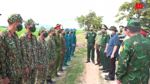 Lãnh đạo Bộ Tư lệnh Bộ đội Biên phòng và Tỉnh ủy An Giang thăm, động viên cán bộ, chiến sĩ tại các chốt biên giới
