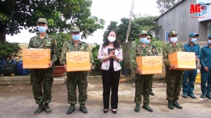 Phó Chủ tịch nước Cộng hòa Xã hội Chủ nghĩa Việt Nam Võ Thị Ánh Xuân thăm, kiểm tra, động viên lực lượng làm nhiệm vụ bảo vệ biên giới và phòng, chống dịch bệnh COVID-19 tại tỉnh An Giang