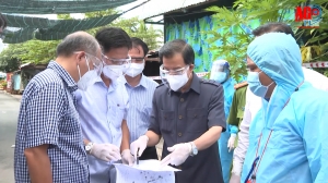 Phú Tân tập trung kiểm soát dịch bệnh COVID-19, không để lây sang các địa phương lân cận