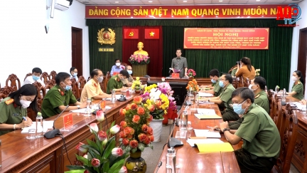 Bí thư Tỉnh ủy An Giang Lê Hồng Quang tham dự hội nghị trực tuyến về công tác phối hợp thực hiện nhiệm vụ kiểm tra giám sát và thi hành kỷ luật Đảng