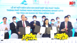 UBND tỉnh An Giang và Công ty Cổ phần NovaGroup ký kết biên bản ghi nhớ hợp tác đầu tư tổ hợp 6 dự án tại thị xã Tân Châu
