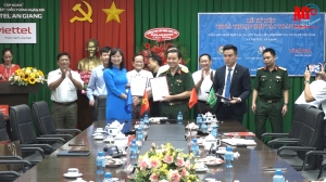 Viettel An Giang ký kết thỏa thuận hợp tác toàn diện với Liên hiệp hợp tác xã Việt Nam và Liên hiệp hợp tác xã OCOP Việt Nam