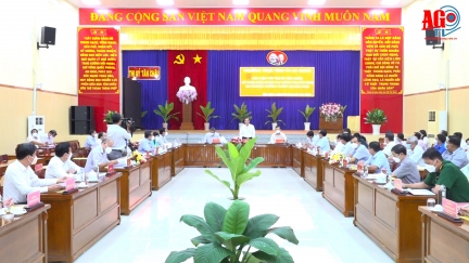 Bí thư Tỉnh ủy An Giang Lê Hồng Quang: Đảng bộ TX. Tân Châu đoàn kết, năng động, sáng tạo, đồng lòng xây dựng và phát triển quê hương ngày càng giàu đẹp, văn minh