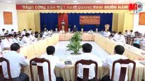 Thường trực Tỉnh ủy An Giang làm việc với lãnh đạo huyện An Phú
