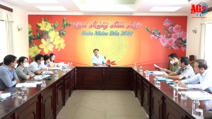 Báo cáo tiến độ triển khai kế hoạch tổ chức các hoạt động kỷ niệm 190 năm thành lập tỉnh An Giang
