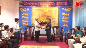 Lãnh đạo UBND tỉnh An Giang thăm, chúc mừng các cơ quan báo chí, truyền thông nhân kỷ niệm 97 năm Ngày Báo chí Cách mạng Việt Nam