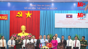 Hội đàm song phương ký kết bản ghi nhớ hợp tác giữa hai tỉnh An Giang và Champasak