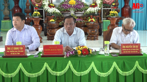 Ban Thường trực UBMTTQVN tỉnh An Giang đối thoại với Ban Trị sự Giáo hội Phật giáo Hòa Hảo cơ sở