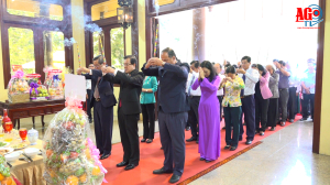 An Giang tổ chức lễ tưởng niệm 43 năm Ngày mất của Chủ tịch Tôn Đức Thắng