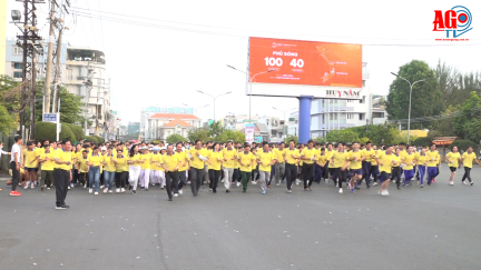 Phát động Ngày Chạy Olympic vì sức khỏe toàn dân tỉnh An Giang năm 2023