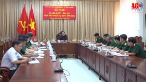 Đảng bộ Quân sự tỉnh An Giang quyết tâm thực hiện thắng lợi nhiệm vụ chính trị năm 2023