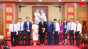Chủ tịch UBND tỉnh An Giang Nguyễn Thanh Bình tiếp Đại sứ Thụy Điển tại Việt Nam