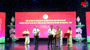 An Giang trao giải Cuộc thi viết về học tập, làm theo Bác năm 2022- 2023 và Giải Búa liềm vàng tỉnh An Giang lần thứ II năm 2022