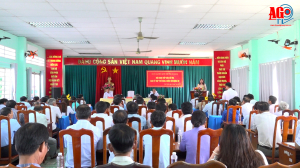 Phó Chủ tịch nước Cộng hòa XHCN Việt Nam Võ Thị Ánh Xuân tiếp xúc cử tri huyện Châu Thành