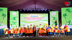 Khai mạc Đại hội Thể thao ĐBSCL lần thứ IX/2023 các môn tổ chức tại An Giang