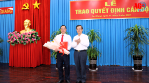 Đồng chí Thái Minh Hiển giữ chức Giám đốc Sở Tài nguyên và Môi trường An Giang