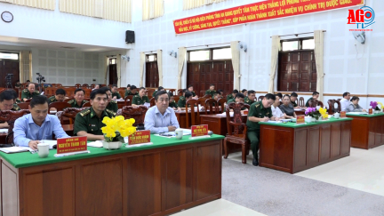 Đảng bộ Bộ đội Biên phòng tỉnh An Giang tiếp tục lãnh đạo thực hiện 3 khâu đột phá
