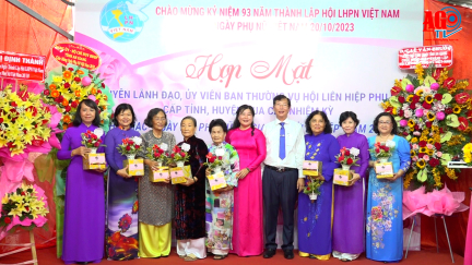 An Giang họp mặt kỷ niệm 93 năm thành lập Hội LHPN Việt Nam