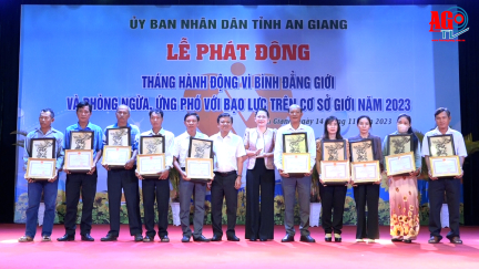 An Giang phát động Tháng hành động vì bình đẳng giới và phòng ngừa, ứng phó với bạo lực trên cơ sở giới năm 2023