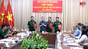 Hội nghị Đảng ủy Quân sự tỉnh An Giang ra Nghị quyết lãnh đạo thực hiện nhiệm vụ quý II/2024