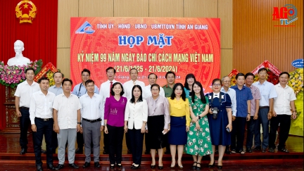 An Giang họp mặt kỷ niệm 99 năm Ngày Báo chí Cách mạng Việt Nam
