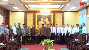 Bí thư Tỉnh ủy An Giang Lê Hồng Quang tiếp Bộ trưởng Điều phối Phát triển Con người và Văn hóa Cộng hòa Indonesia Muhadjir Effendy