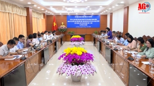 Đoàn công tác liên ngành Trung ương khảo sát việc thực hiện sắp xếp đơn vị hành chính cấp huyện, cấp xã giai đoạn 2023 – 2025 ở An Giang