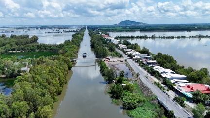 Giá trị trường tồn dòng kênh Vĩnh Tế