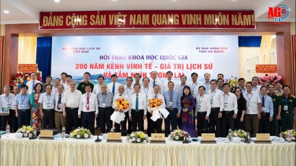 An Giang tổ chức Hội thảo khoa học quốc gia “200 năm kênh Vĩnh Tế - Giá trị lịch sử và tầm nhìn tương lai”