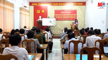 Hội nghị quán triệt, triển khai các chủ trương của Đảng về công tác trẻ em, bình đẳng giới và giáo dục nghề nghiệp