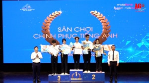 Thí sinh Trần Hạnh Nhi đoạt giải nhất sân chơi “Chinh phục tiếng Anh - English Beat” năm 2024