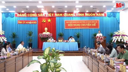 Bế mạc Hội nghị chuyên đề Ban Chấp hành Đảng bộ tỉnh An Giang (khóa XI)