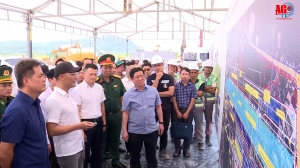 Chủ tịch UBND tỉnh An Giang kiểm tra tiến độ các dự án phục vụ APEC 2027