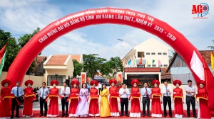 Khánh thành Trường Trung học cơ sở Phú Thọ chào mừng Đại hội Đảng bộ tỉnh An Giang